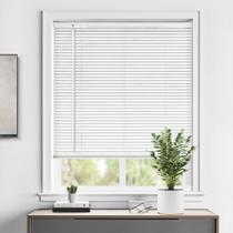 Mini persianas LazBlinds sem fio 1 vinil horizontal 30,5 x 64 cm