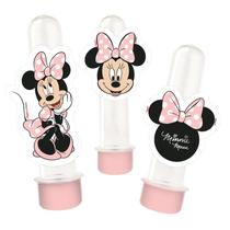 Mini Personagem Minnie Rosa C/12 Regina