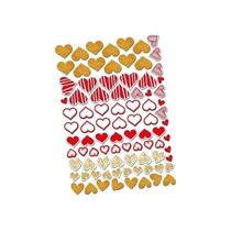 Mini Personagens Decorativos Coração - 87 Uni Regina Festas Mini Personagens Decorativos Coração - 87 Uni Regina Festas