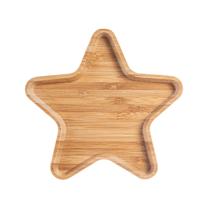 Mini petisqueira estrela em bambu 15x15x1,6cm -Dynasty Mini petisqueira estrela em bambu 15x15x1,6cm -Dynasty