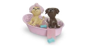 Mini Pets Da Barbie - Hora Do Banho - Mattel