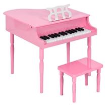 Mini Piano de Cauda Best Choice Kids 30 Teclas com Banco e Adesivos