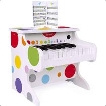 Mini Piano Eletronico Infantil de Madeira Montessori Janod