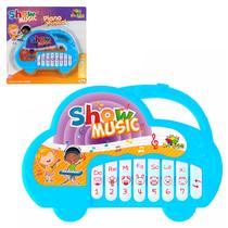 Mini Piano Musical Infantil Portátil Educativo Didático Tecladinho Colorido