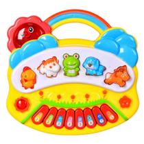 Mini Piano Teclado Infantil Som Animais Brinquedo Colorido