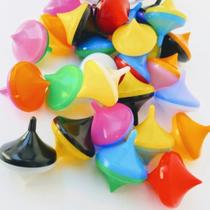 Mini Pião Brinquedo Lembrancinhas Prendas e Festas Infantis Saquinho Surpresa