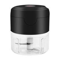Mini picador de alho elétrico espremedor de alho, espremedor de alho picador pimenta pimenta vegetal moedor de carne processador de alimentos misturador picador 100ml Mini picador de alho elétrico espremedor de alho, espremedor de alho picador pimenta pimenta vegetal moedor de carne processador de alimentos misturador picador 100ml