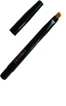 Mini Pincel com Tampa Maquiagem Chanfrado ideal definir e preencher sobrancelhas delinear cilios