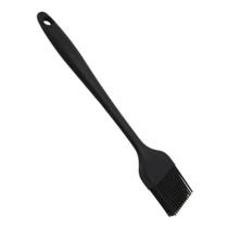 Mini Pincel Culinário de Silicone Multiuso Preto 21cm - Clink