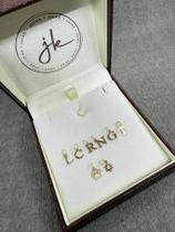 Mini Pingente Ouro 18k Letras Personalizadas