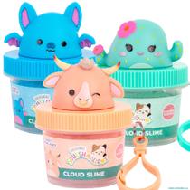 Mini Pingentes de Slime Horizon Group USA Squishmallows 3 Unidades