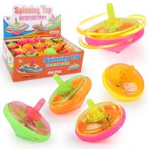 Mini piões LED Light Up Flashing, 100 peças de brinquedo infantil Mini piões LED Light Up Flashing, 100 peças de brinquedo infantil