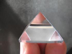 Mini Piramide Cristal Extra Transparente Baseada em Quéops - CristaisdeCurvelo
