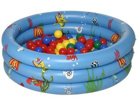 Mini Piscina de Bolinhas Com 100 Bolinhas - Braskit Mini Piscina de Bolinhas Com 100 Bolinhas - Braskit