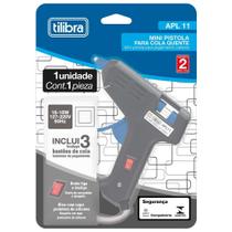 Mini Pistola Cola Quente APL11 TILIBRA Preto Mini Pistola Cola Quente APL11 TILIBRA Preto