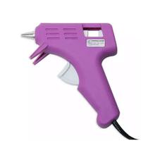 Mini Pistola De Cola Quente 10w Roxa Rendicolla