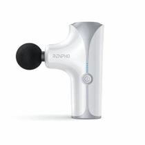 Mini Pistola de Massagem Portátil Renpho com 5 Velocidades e Kit com 4 Peças de Massagem Branco Mini Pistola de Massagem Portátil Renpho com 5 Velocidades e Kit com 4 Peças de Massagem Branco