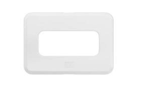 Mini Placa de Embutir Móveis 1 Posição Branco - Composé