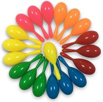 Mini plástico Maracas OumuaMua, 48 peças para lembrancinhas infantis