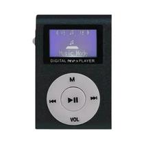 Mini Player MP3 com Clip de Metal - Portátil e para Estudantes