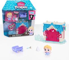 Mini Playset Disney Doorables Castelo de Gelo Da Elsa