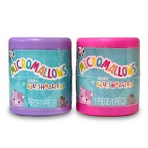 Mini Plush Squishmallows Micromallows Sea Cow Squad, pacote com 2
