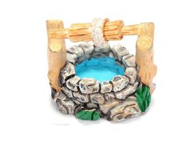 Mini Poço Lago Miniatura Terrário Minijardim Bonsai