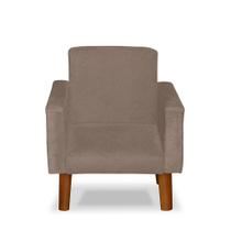 Mini Poltrona Cadeira Infantil Nina de Criança Suede Pés Palito Mini Poltrona Cadeira Infantil Nina de Criança Suede Pés Palito