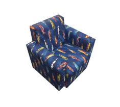 Mini poltrona sofá infantil - carrinho