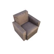 Mini poltrona sofá infantil - marrom