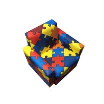 Mini poltrona sofá infantil - quebra cabeça