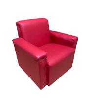 Mini poltrona sofá infantil - vermelho