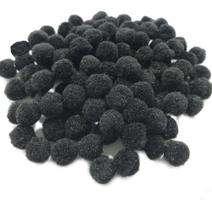 Mini Pompom 15mm - Pacote Com 100 Unidades Escolha A Cor