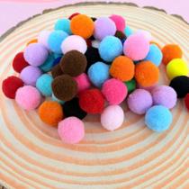 Mini Pompom Colorido Sortido Bolinha - 100 unidades - Artesanato Costura Mini Pompom Colorido Sortido Bolinha - 100 unidades - Artesanato Costura