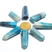 Mini Pontinha Trolita Azul Natural - Pedra Natural de 30 a 45mm - Atacado Mini Pontinha Trolita Azul Natural - Pedra Natural de 30 a 45mm - Atacado