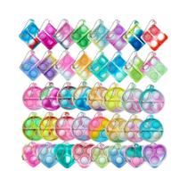 Mini Pop Fidget Toy - Chaveiro (12 ou 24 Peças) - Alívio do Estresse