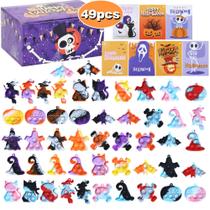 Mini Pop It Fidget Toys JoyCub Halloween - 49 Unidades para Crianças e Adultos