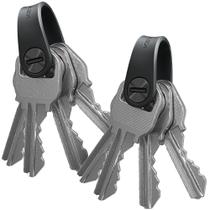 Mini porta-chaves KEY SMART, pacote com 2 organizadores compactos
