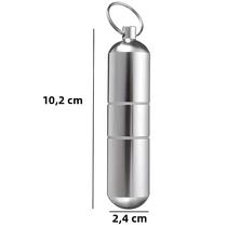 Mini Porta-cigarros De Metal Ultra Leve E À Prova D'água Com Porta-chaves, Caixa De Bolso Stonego,