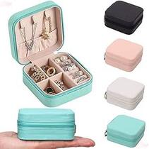 Mini Porta Jóias e Organizador Portátil para Viagem Armazenamento de Brinco Colar e pulseira Mini Porta Jóias e Organizador Portátil para Viagem Armazenamento de Brinco Colar e pulseira