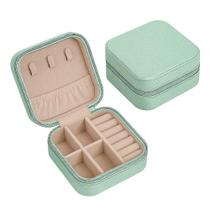 Mini Porta-jóias Em material sintético Verde Menta Mini Porta-jóias Em material sintético Verde Menta