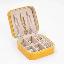 Mini Porta Joias Portátil de bolsa com divicoes para Brinco Colar e pulseiras Mini Porta Joias Portátil de bolsa com divicoes para Brinco Colar e pulseiras