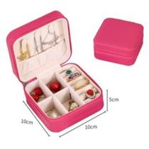 Mini Porta Joias Portátil de bolsa com divicoes para Brinco Colar e pulseiras Mini Porta Joias Portátil de bolsa com divicoes para Brinco Colar e pulseiras