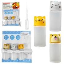 Mini Porta Molho Plastico Conta-Gotas Bichinhos 4 Pecas 3Ml - Home Art Mini Porta Molho Plastico Conta-Gotas Bichinhos 4 Pecas 3Ml - Home Art