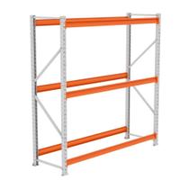 Mini Porta Palete Amapá Inicial 200x180x60cm 3 Níveis sem Bandeja 250kg