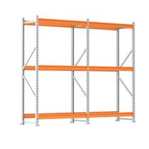 Mini Porta Pallet 120 250kg 3 Nivel Kit 240x200x60 Sem Bandeja