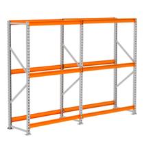 Mini Porta Pallet Amapá 1 Inicial e 1 Continuação 1500kg Medida 2,00x1,80x0,60 por módulo