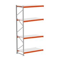 Mini Porta Pallet Continuação 500KG Com 4 Longarinas 3,00 X 1,20 X 0,80 Com Bandeja De Madeira - ULTRA Móveis Mini Porta Pallet Continuação 500KG Com 4 Longarinas 3,00 X 1,20 X 0,80 Com Bandeja De Madeira - ULTRA Móveis