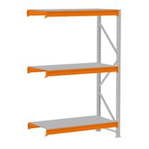 Mini Porta Pallet MPP500 1 Continuação 200x180x80 3N Com Bandejas De Aço - Amapá