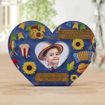 Mini Porta Retrato Festa Junina em MDF Lembrancinha Personalizável